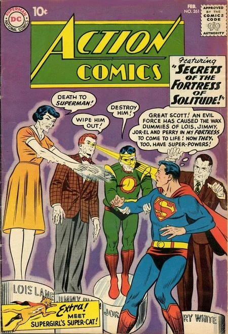 Diving into Comics: Action Comics #261-270 - Bizarre Adventures - My, Superheroes, Dc comics, Superman, Supergirl, Comics, Comics-Canon, Longpost