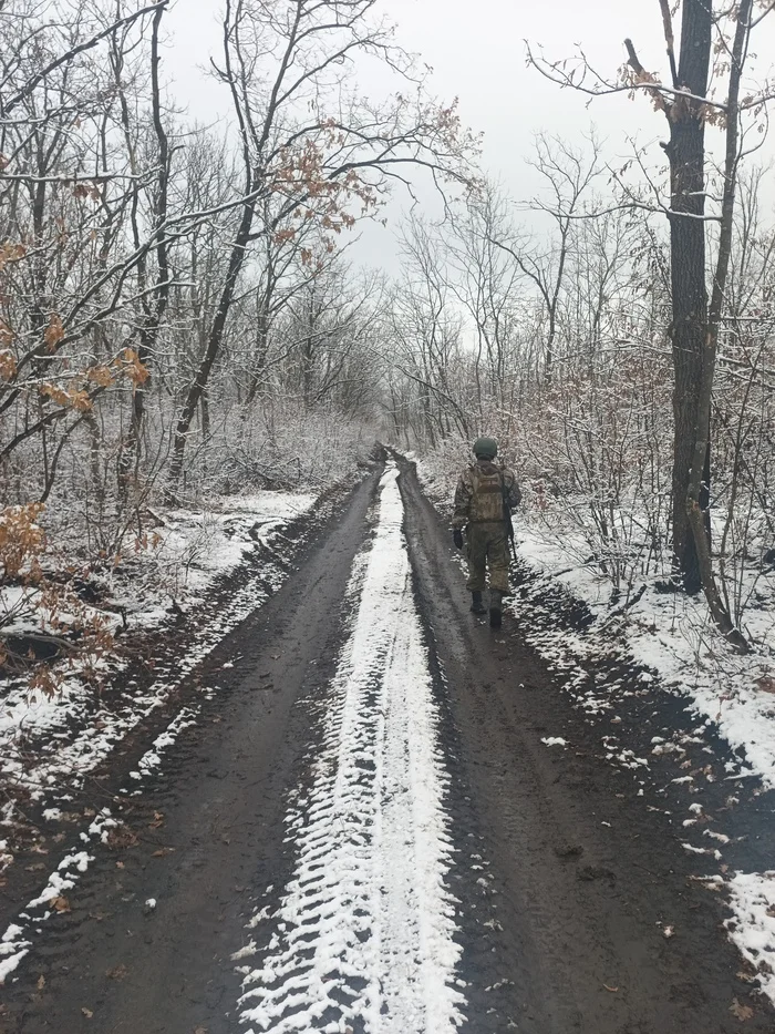 Landscapes of War - My, Winter, Special operation, Longpost, The photo