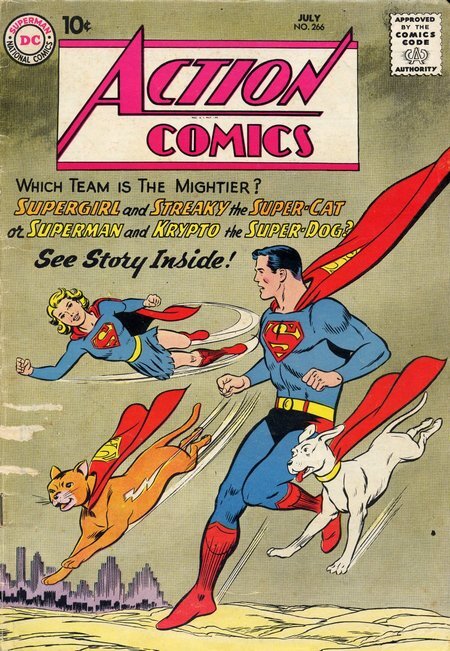 Diving into Comics: Action Comics #261-270 - Bizarre Adventures - My, Superheroes, Dc comics, Superman, Supergirl, Comics, Comics-Canon, Longpost