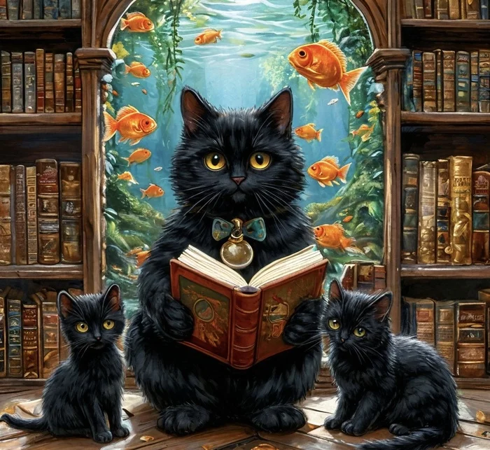 Black Cat Shift - My, Fantasy, Fantastic story, Still being written, Story, Author's story, Longpost