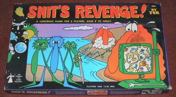 Weird board games with a scientific twist - Snit's Revenge! - My, Board games, Education, Games, Biology, The medicine, Longpost