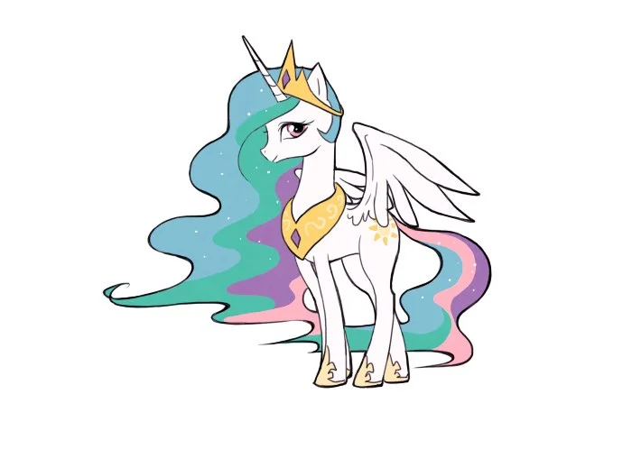 Let's count the princesses and list them by name - My little pony, Princess celestia, Princess luna, Princess cadance, Twilight sparkle, Discord, Longpost, MLP Discord