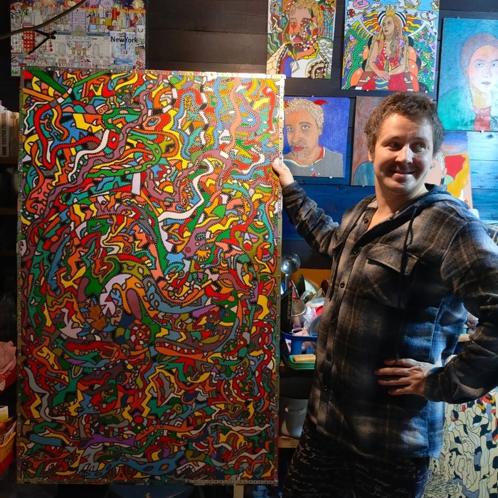 Картина " Ускользающий от меня смысл"