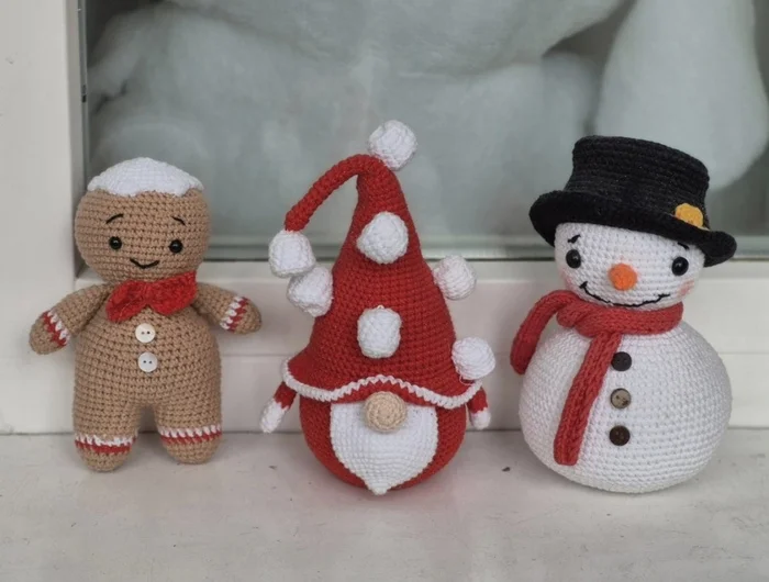 My New Year's crafts - My, Knitting, Needlework, Knitted toys