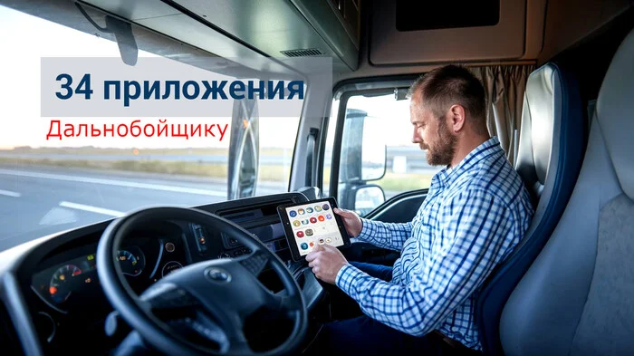 34 Useful Apps for Truckers - Transport, Advice, Driver, Truckers, Truck, Проверка, Motorists, Appendix, Longpost