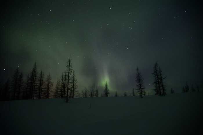 But the radiance will fall down...It will become your destiny) - My, The photo, North, Polar Lights, Longpost