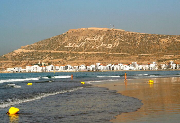 Sea - My, Morocco, The photo