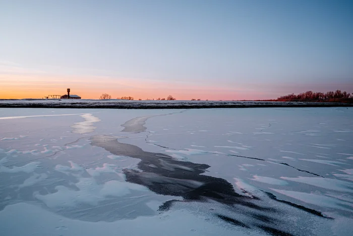 Декабрьским днём далеко за городом - Моё, Фотография, Nikon, Казахстан, Уральск, Длиннопост