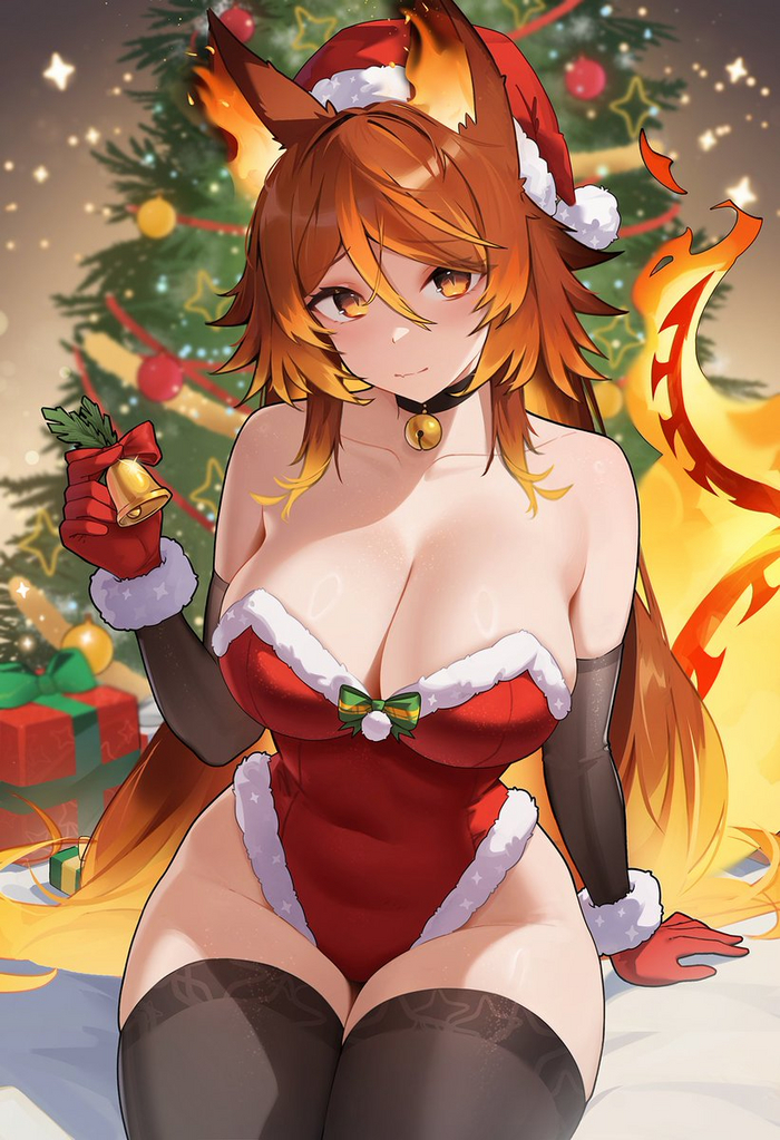    ? , Anime Art, Sinder, Virtual YouTuber, Animal Ears, 