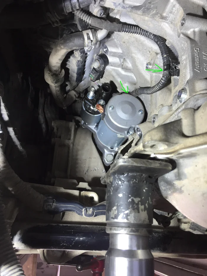 Porsche Cayenne III Starter Replacement - My, Car service, Auto repair, Spare parts, Auto, AvtoVAZ, Starter, Porsche, Porsche Panamera, Porsche cayenne, Auto electrician, Engine, Service, Computer diagnostics, ICE, Tuning, Lithium Ion Batteries, Bmw, Mercedes, Chinese cars, Truck, Longpost