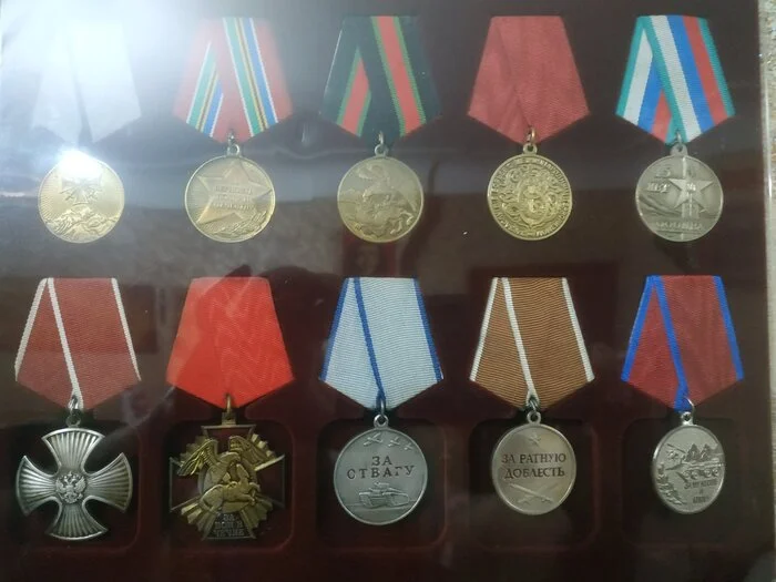 Wave with medals - Military decorations, A wave of posts, Icon, Military operations, Medals, Medals of the NWO, Chechen wars, Order of Courage, Medal for Bravery, Anniversary awards