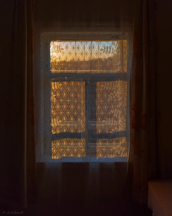 Post #12125424 - My, The photo, Village, Sunset, Window, Rural life