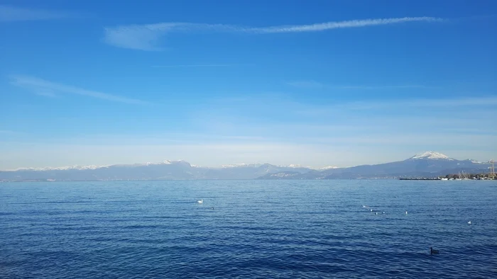 View of the lake - My, Travels, The photo, Italy, Nature