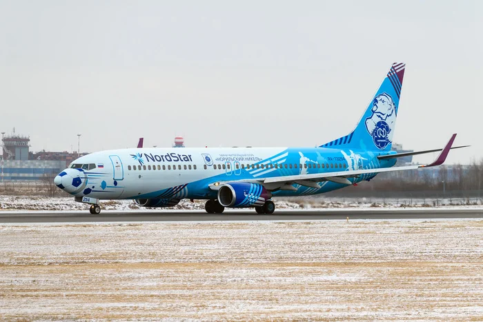 Continuation of the post New hockey livery of Nordstar Airlines - My, Nordstar, Boeing 737, Spotting, Longpost, Football, Bashkortostan, Ufa, Reply to post