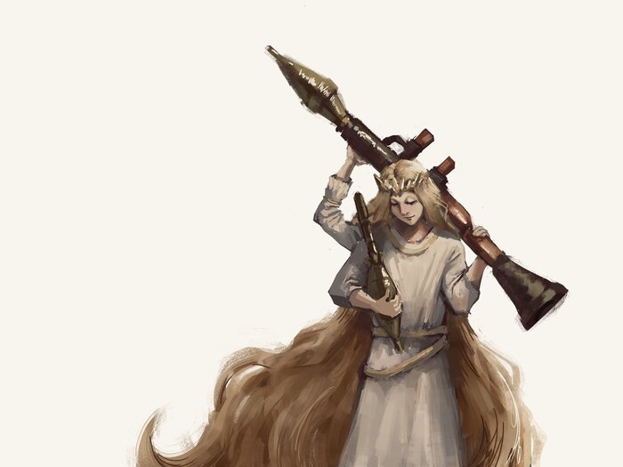 Огнестрел в Elden Ring