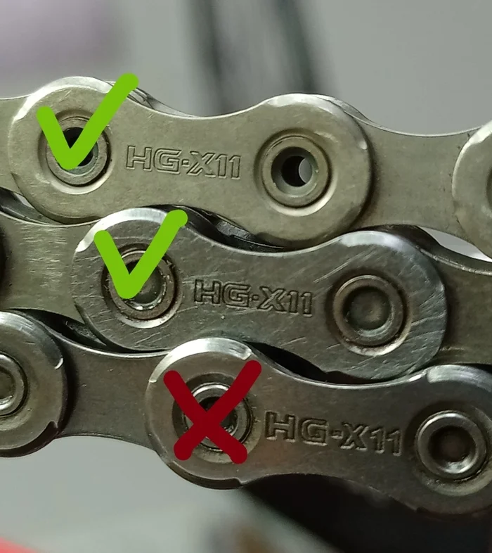 Shimano chains: original vs. fake, differences - My, A bike, Bicycle repair, Shimano, Fake, Longpost