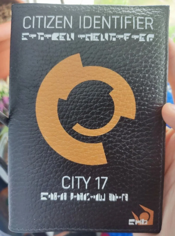 Post #12130185 - Products, Cover, Half-life 2, City 17, The passport, international passport, Documentation, Storage, Vsemayki, Souvenirs, Alliance, Half-life, Longpost