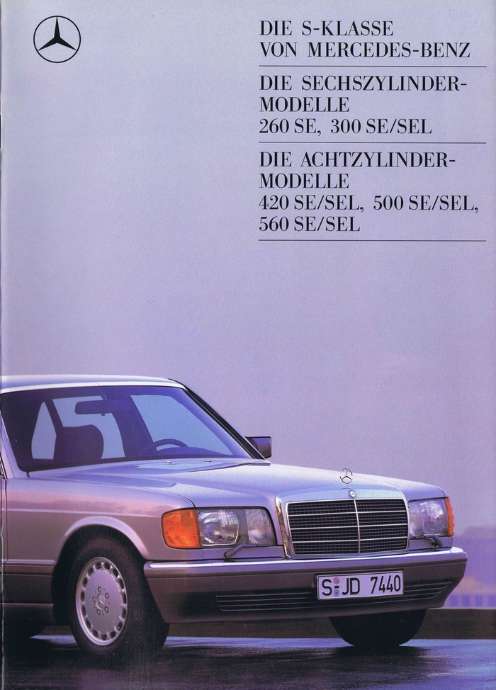 Mercedes S W126  1988  , , , , , , 