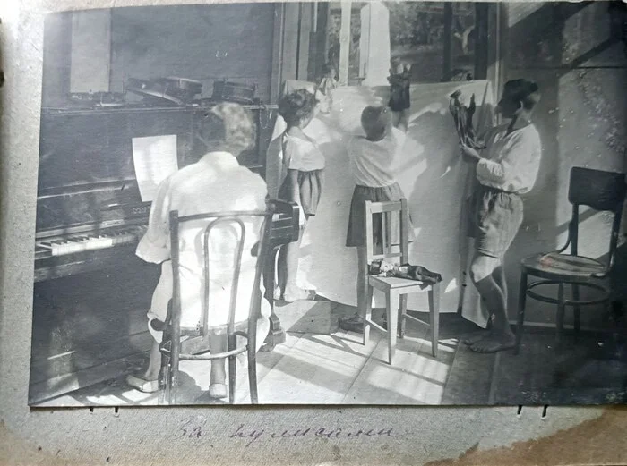 How children vacationed in sanatoriums in the 1930s - My, The photo, Made in USSR, 1930s, Longpost