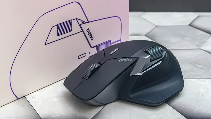 Rapoo MT760L Review - Multi-Mode Wireless Mouse - My, Electronics, Computer, Overview, Mouse, Wireless technology, Computer hardware, Video, Youtube, Longpost