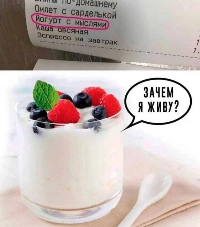 Post #12133688 - Humor, Picture with text, The photo, Yogurt, Philosophy