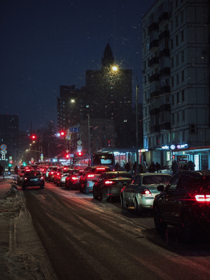 Зима в городе