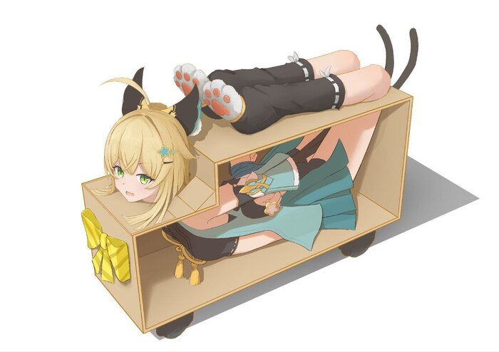    Genshin Impact, , Anime Art, Kirara (Genshin Impact), 