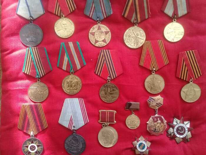 Post #12130878 - Medals, The Great Patriotic War, Feat, Veterans, The soldiers, Heroes, A wave of posts, The photo