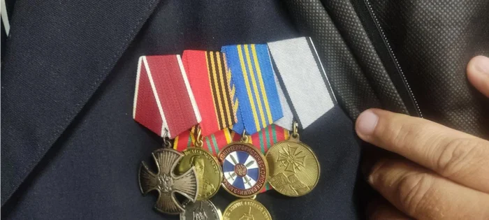 Post #12131317 - My, Medals, Images, A wave of posts, Reward, The photo, Order of Courage, Zhukov Medal, North Caucasus, Hot Spots, Medal for Distinction in Service