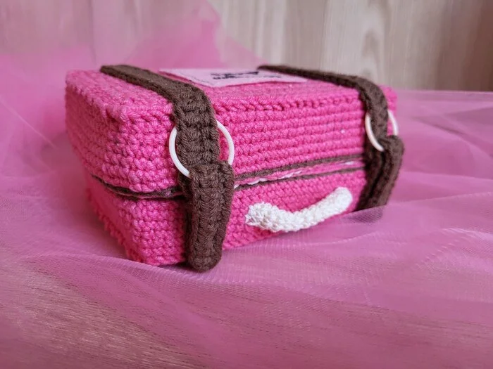 Post #12131632 - My, Crochet, Knitted toys, Amigurumi, Suitcase, Presents