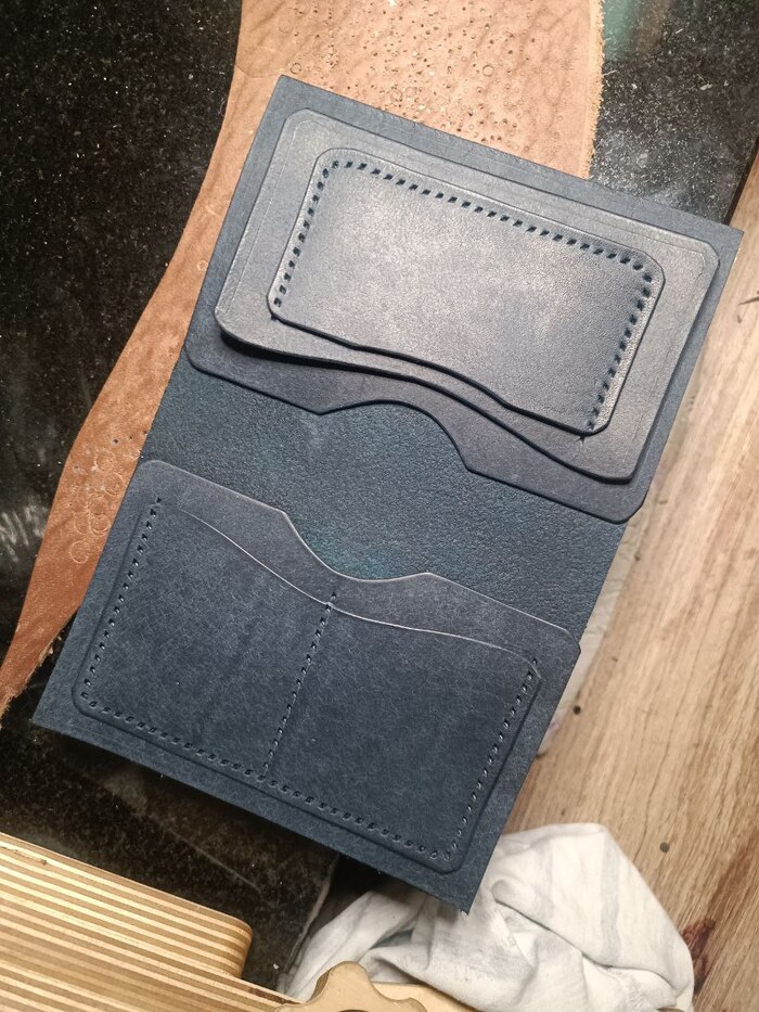 Сборка кармашков (пробой отверстий для шва)