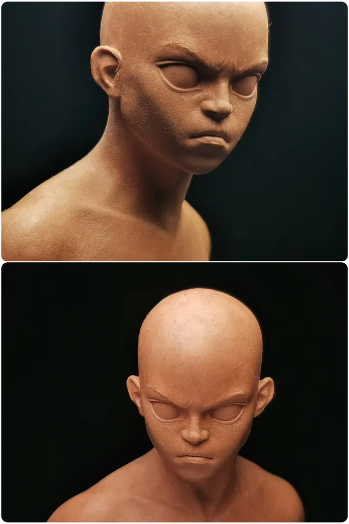 Made a figurine of Avatar Aang from plasticine - My, Avatar: The Legend of Aang, Aang, Plasticine, Sculpture, Handmade, Friday tag is mine, Creation, Needlework with process, Лепка, Video, Vertical video, Soundless, Longpost
