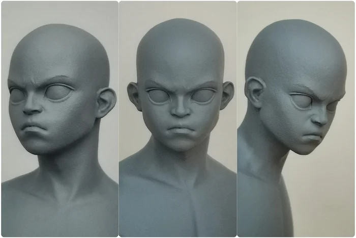 Made a figurine of Avatar Aang from plasticine - My, Avatar: The Legend of Aang, Aang, Plasticine, Sculpture, Handmade, Friday tag is mine, Creation, Needlework with process, Лепка, Video, Vertical video, Soundless, Longpost