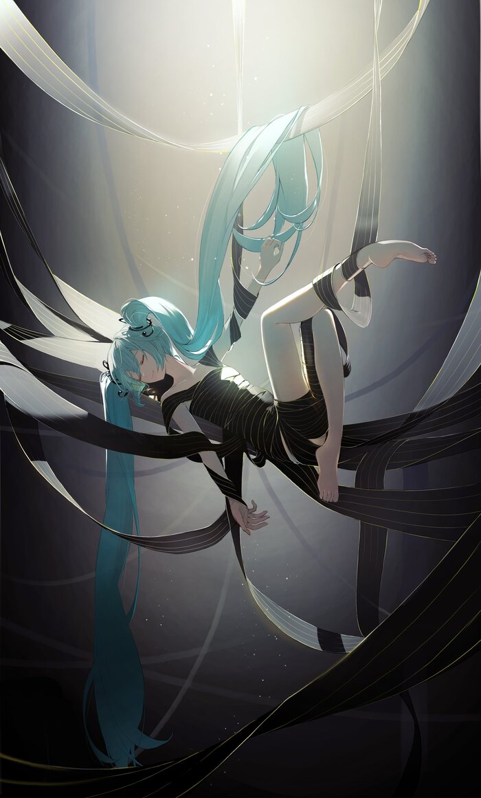 Hatsune Miku #195 , Anime Art, Hatsune Miku, ,  , 