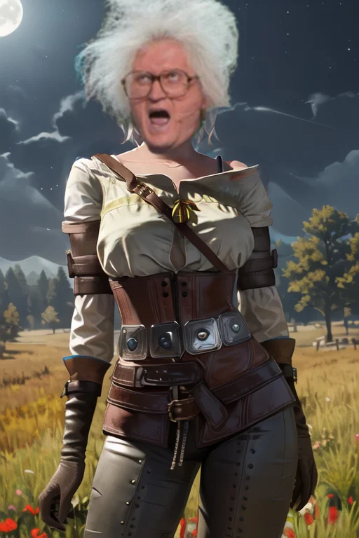 Post #12137436 - My, Humor, Photoshop, Girls, Ciri, Witcher, The Witcher 4, Computer games, Ural dumplings, Game humor