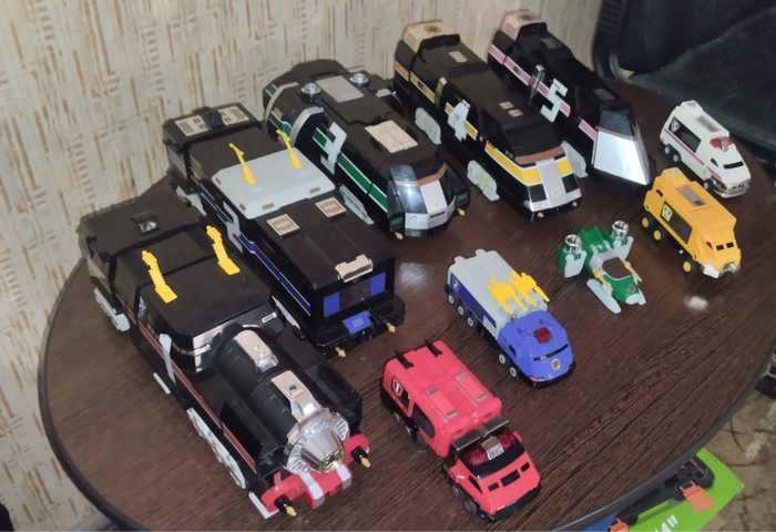 Bandai Super Train Dx.  ! =) , , , , Power Rangers, , ,  , , 