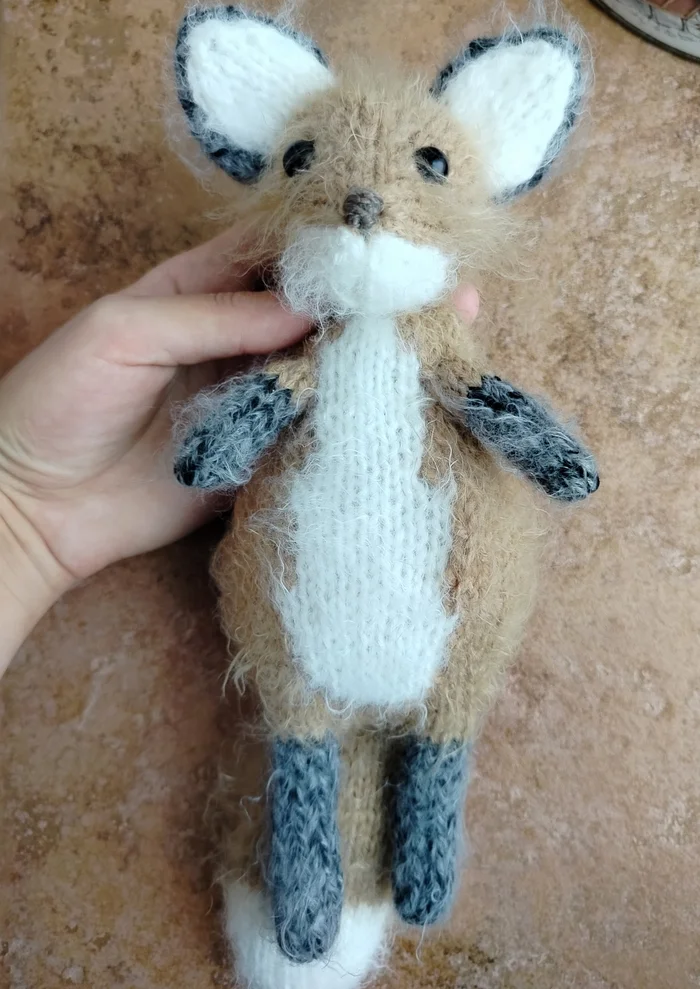 Post #12135414 - My, Knitting, Knitting, Creation, Amigurumi, Fox cubs, Children, Question, Answer, Longpost