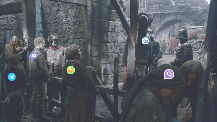      , Discord, Viber, , Telegram