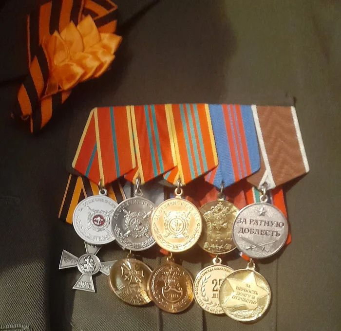 Post #12135916 - My, A wave of posts, Reply to post, Medals, Reward, Veterans, North Caucasus, Hot Spots, Medal for Distinction in Service, Medal for Military Valor, Anniversary awards