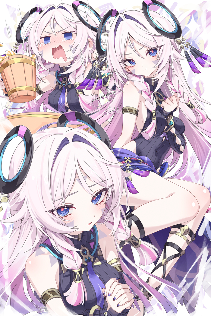  Anime Art, Genshin Impact, Citlali (Genshin Impact)