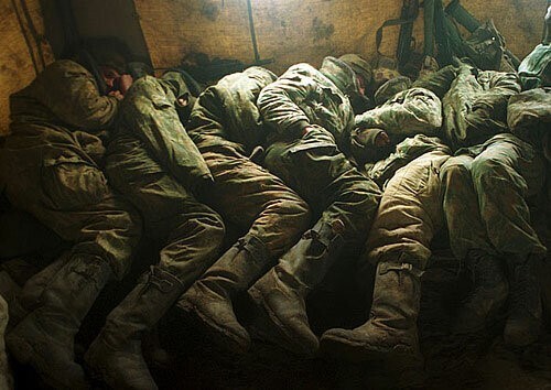 The tired boys are sleeping... Eh... I'd like to have a drink... but there's no time((( - My, Special operation, Military establishment, Reward, thanks for being alive, The photo, Tent, Dream, The soldiers