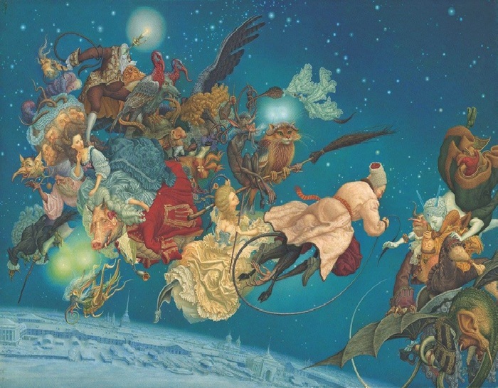 Иллюстрация к «Вечерам на хуторе близ Диканьки»