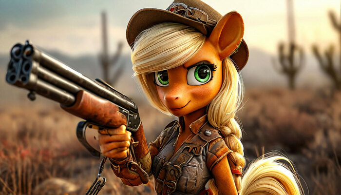        My Little Pony, Applejack, , Fallout,  