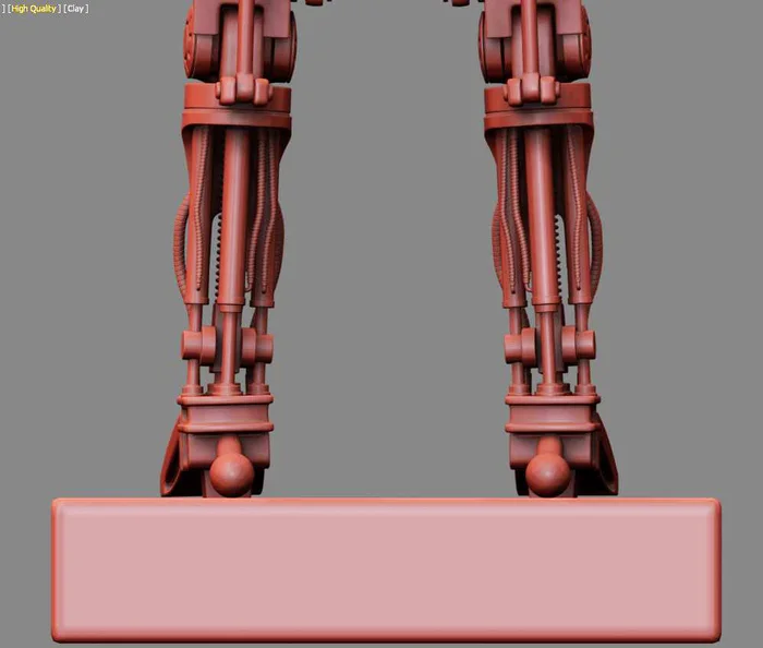 T-600 Terminator Salvation V2 High Detal 3D print model - Моё, 3D печать, Терминатор, 3D принтер, Масштабная модель, Моделизм, 3D моделирование, Покраска миниатюр, Длиннопост