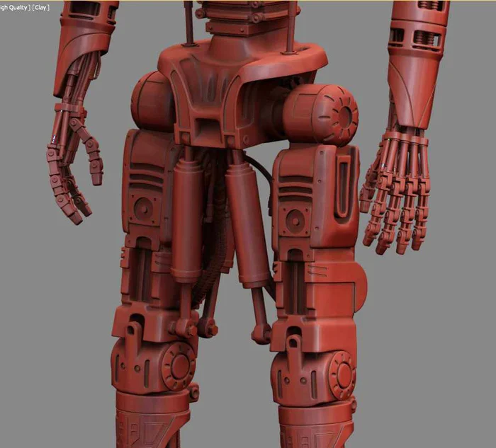 T-600 Terminator Salvation V2 High Detal 3D print model - Моё, 3D печать, Терминатор, 3D принтер, Масштабная модель, Моделизм, 3D моделирование, Покраска миниатюр, Длиннопост