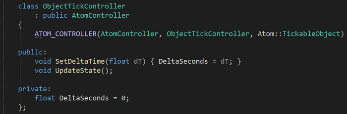       TickableObject