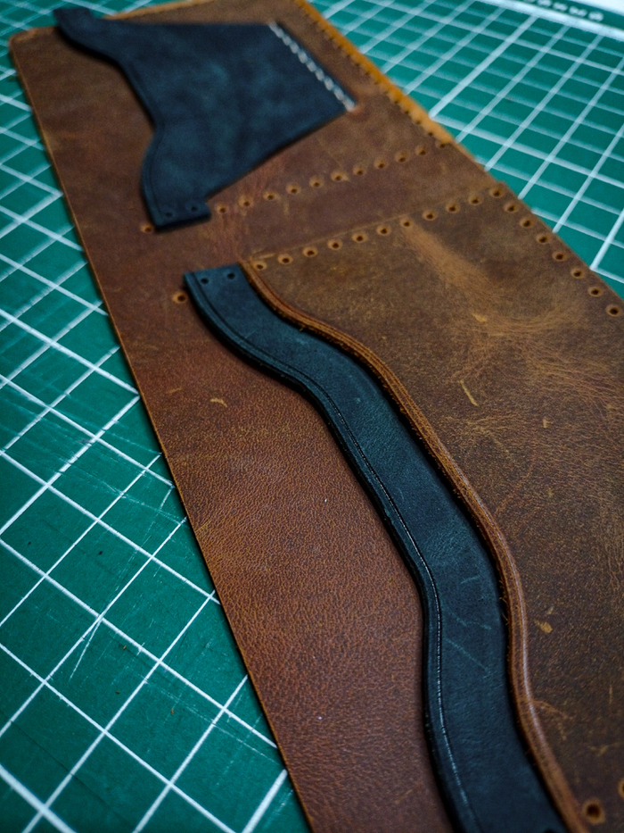 Приклеил передний карман