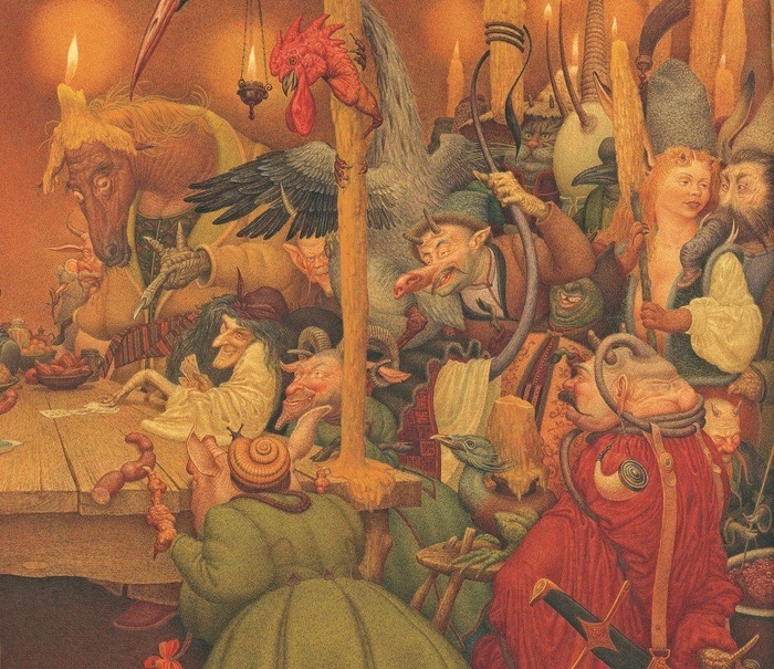 Иллюстрация к «Вечерам на хуторе близ Диканьки»