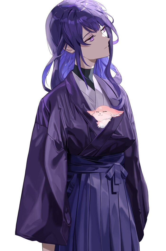   , Anime Art, Raiden Shogun (Genshin Impact), Yae Miko (Genshin Impact), Genshin Impact