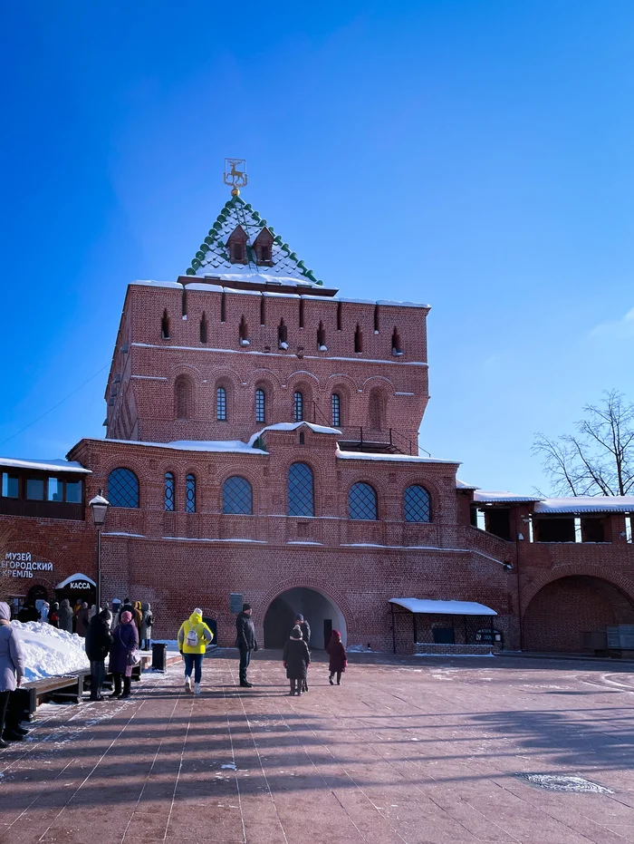 A piece of Nizhny Novgorod - My, The photo, Nizhny Novgorod, Winter, Longpost